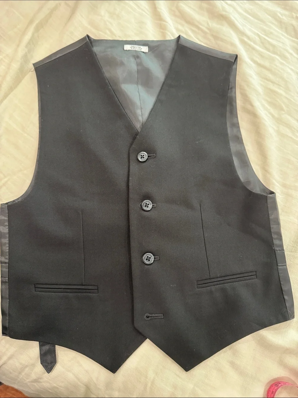 Boys Calvin Klein classic Black Dress Vest